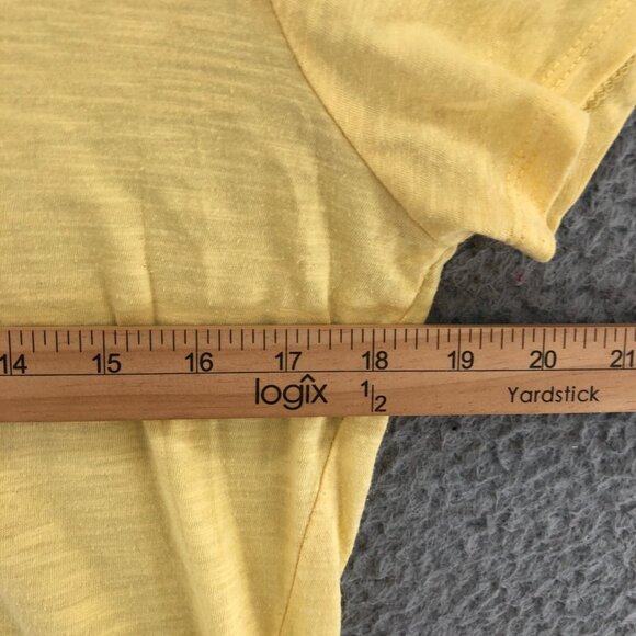 Harley Davidson Top Womens Large Yellow Springfield MO Studded Angel Wings Tee* - Picture 8 of 10